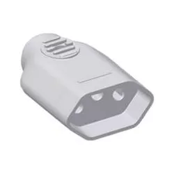 PINO FEMEA 2P+T 10A 250V CINZA 1431 PCT.10PÇ - COLOMARTI FERRAMENTAS