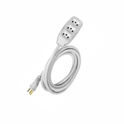 EXTENSAO ELETRICA 5MT CABO REDONDO 20A 250V BR 169... - COLOMARTI FERRAMENTAS