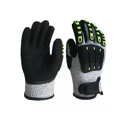 LDI LUVA SAFETY-IMPACTO PREMIUM MOD:8050-08(M) ANT... - COLOMARTI FERRAMENTAS