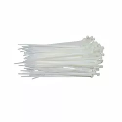 ABRACADEIRA NYLON 500MM X 7,60MM BRANCA - COLOMARTI FERRAMENTAS