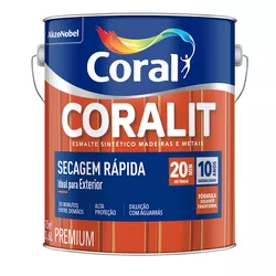 Coralit Secagem Rápida Galão 3,6L - Belacor Tintas