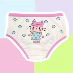 CALCINHA INFANTIL - BEBÊ CAIXA (MARFIM) - 0749 - Bella Mini