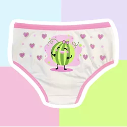 CALCINHA INFANTIL - MELANCIA (MARFIM) - 0750 - Bella Mini