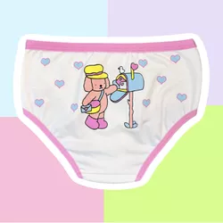 CALCINHA INFANTIL - CARTEIRO MARFIM - 00488 - Bella Mini