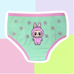 CALCINHA INFANTIL - LABUBU VERDE SHANGAI - 00495 - Bella Mini
