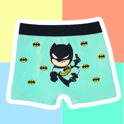 CUECA INFANTIL - BATMAN VERDE TURQUESA - 550 - Bella Mini