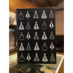 Caderno Silhueta Nossa Senhora Aparecida 90 fls - ... - Benedictus Livraria Católica