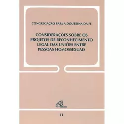 DOC 14 - CONSIDERAÇÕES SOBRE OS PROJETOS DE RECONH... - Benedictus Livraria Católica