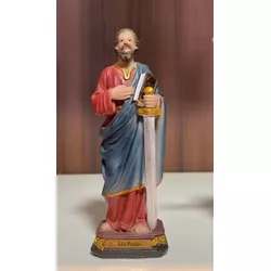 IMAGEM SÃO PAULO 12,5 CM 3482 - 3000000038246 - Benedictus Livraria Católica