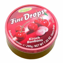 Bala Lata Fine Drops Cereja 200g - bestcandyz