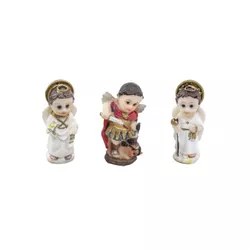 Imagem em Resina -Arcanjos- 4 cm- São Rafael,São Miguel,São Gabriel - 15441 - Betânia Loja Catolica 