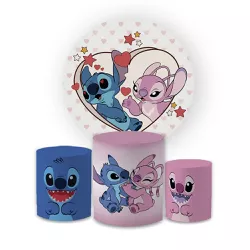 Kit Capa Painel Redondo + Trio Cilindros Decoração... - Loja | Bibi Painéis