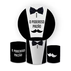 Kit Capa Painel Redondo + Trio Cilindros Decoração... - Loja | Bibi Painéis