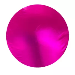 Painel Redondo Metalizado Rosa Pink - Loja | Bibi Painéis