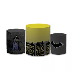 Trio Capas de Cilindros Sublimados Decorativo Tema... - Loja | Bibi Painéis