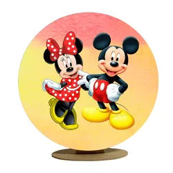 Capa Mini Painel Redondo 50x50cm Decorativo Tema M... - Loja | Bibi Painéis