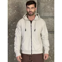 Moletom Masculino com Zíper e Estampa Floral - 0... - BIOTWO