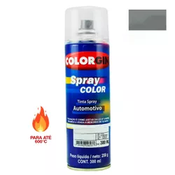 Tinta Spray Aluminio Alta Temperatura 300ml - SW - Bond Tintas