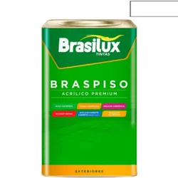 Tinta Para Piso Branco Acetinado 18l Brasilux - Bond Tintas