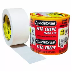 Fita Crepe Mask 710 Adelbras 48x50m - Bond Tintas
