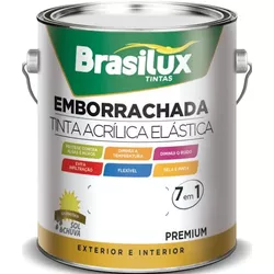 Tinta Emborrachada Branco Neve 3,6L - Brasilux - Bond Tintas