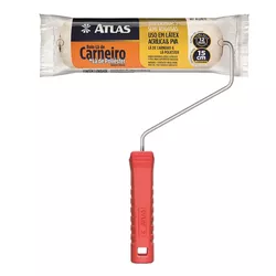 Rolo de Pintura Lã Mista 15cm C/ Cabo - ATLAS - Bond Tintas