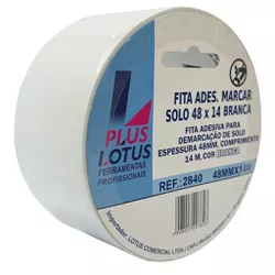 Fita Adesiva Marc Solo 48X14M Branca - Lotus - Bond Tintas