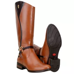 Bota Montaria Feminina Cano Médio Original Capelli... - BOTAS MANGALARGA