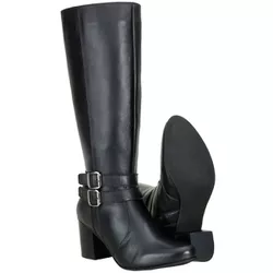 Bota Montaria Com Salto Cano Longo De Couro - 304... - BOTAS MANGALARGA