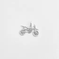 Pingente moto prata 925 - P147 - BRAGHETTO