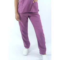 Calça Scrub Roxo Gabardine Pijama Cirúrgico - CL30... - BRANCURA