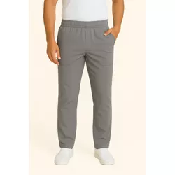 Calça Cinza Gabardine Masculina Pijama Cirúrgico -... - BRANCURA