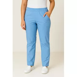 Calça Azul Bebe em Gabardine - Scrub Privativo - C... - BRANCURA