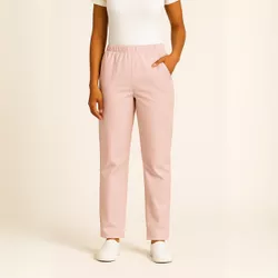 Calça Rosa Bebê Gabardine Scrub Pijama Cirúrgico -... - BRANCURA