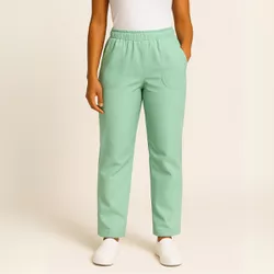 Calça em Gabardine Verde Água - CL3010 - BRANCURA