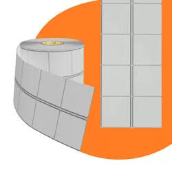 Etiqueta Duas Carreiras - 40x30 - Papel Termico - ... - Brice