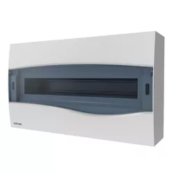 Quadro Centro Distribuição Sobrepor 5 Disjuntores DIN Brum BR5ST