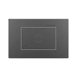 Interruptor Duplo e Tomada 10a Inteligente Zigbee Titânio Aura