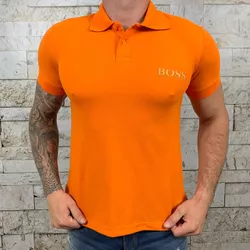 Polo HB Laranja ⭐ - A-1974 - DROPA AQUI