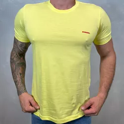 Camiseta Diesel Amarelo⭐ - B-2658 - DROPA AQUI