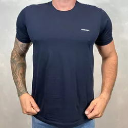 Camiseta Diesel Azul marinho⭐ - B-2663 - DROPA AQUI