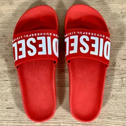 Chinelo Slide Diesel Vermelho - 3184 - LOJA VIPIX