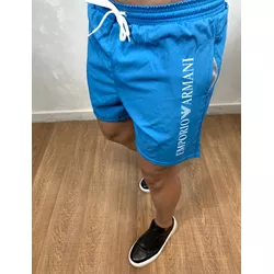 Bermuda Short Armani Azul⭐ - 3204 - LOJA VIPIX