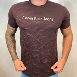 Camiseta CK Vinho DFC⭐ - 3262 - LOJA VIPIX