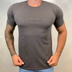 Camiseta Colcci Cinza DFC⭐ - 3379 - DROPA AQUI