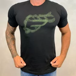 Camiseta Ellus Preto DFC⭐ - 3480 - DROPA AQUI