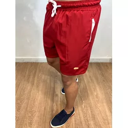 Bermuda Short LCT Vinho⭐ - 3498 - DROPA AQUI