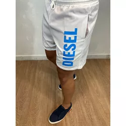 Bermuda Short Diesel Branco⭐ - 3523 - LOJA VIPIX
