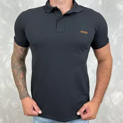 Polo HB Preto⭐ - B-3553 - DROPA AQUI