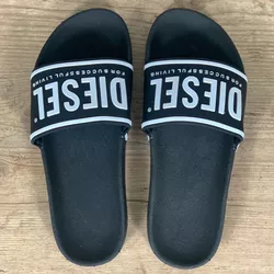 Chinelo Slide Diesel Preto⭐ - 3598 - LOJA VIPIX